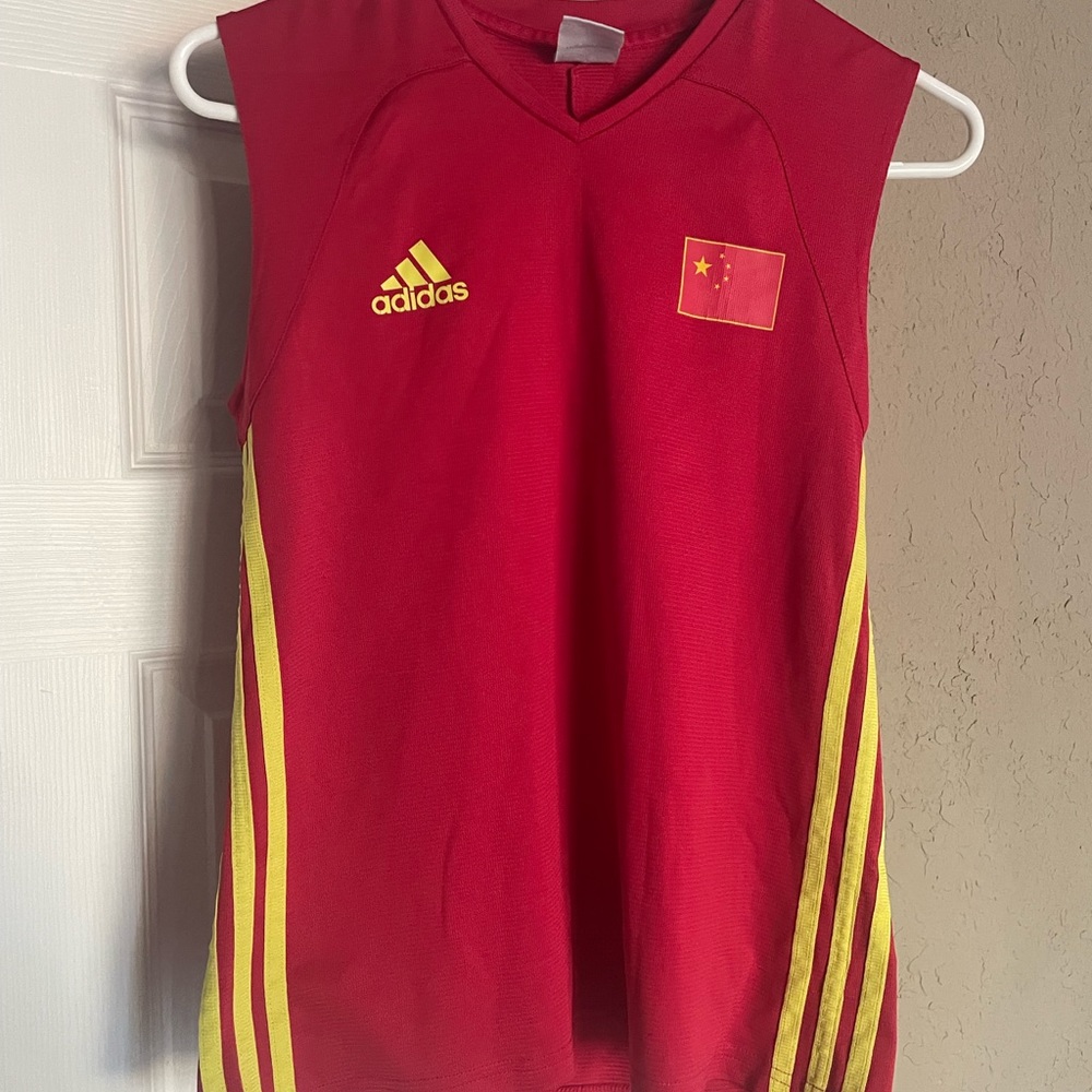 Women’s Red Adidas China Soccer Jersey